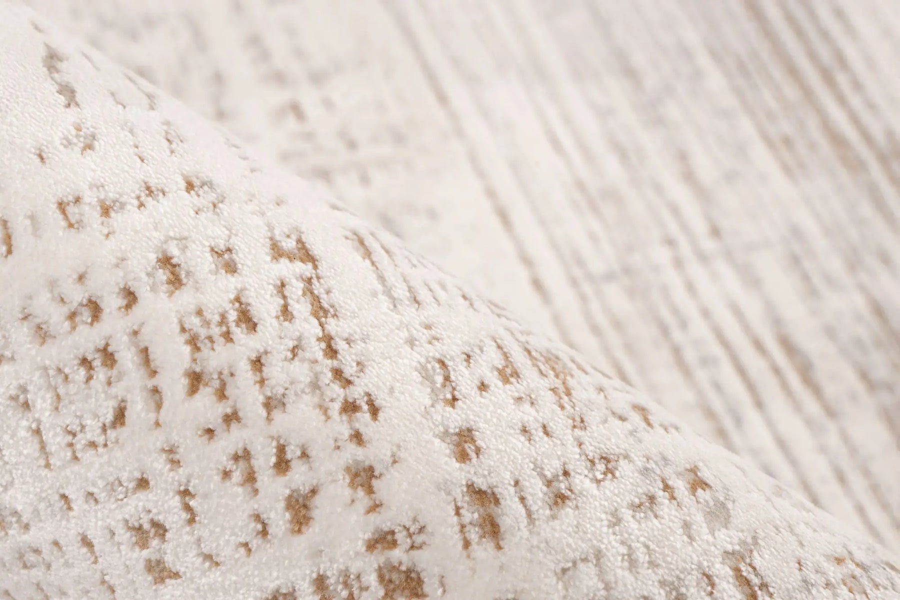 Low-Pile Rug - Fiore Cream / Beige