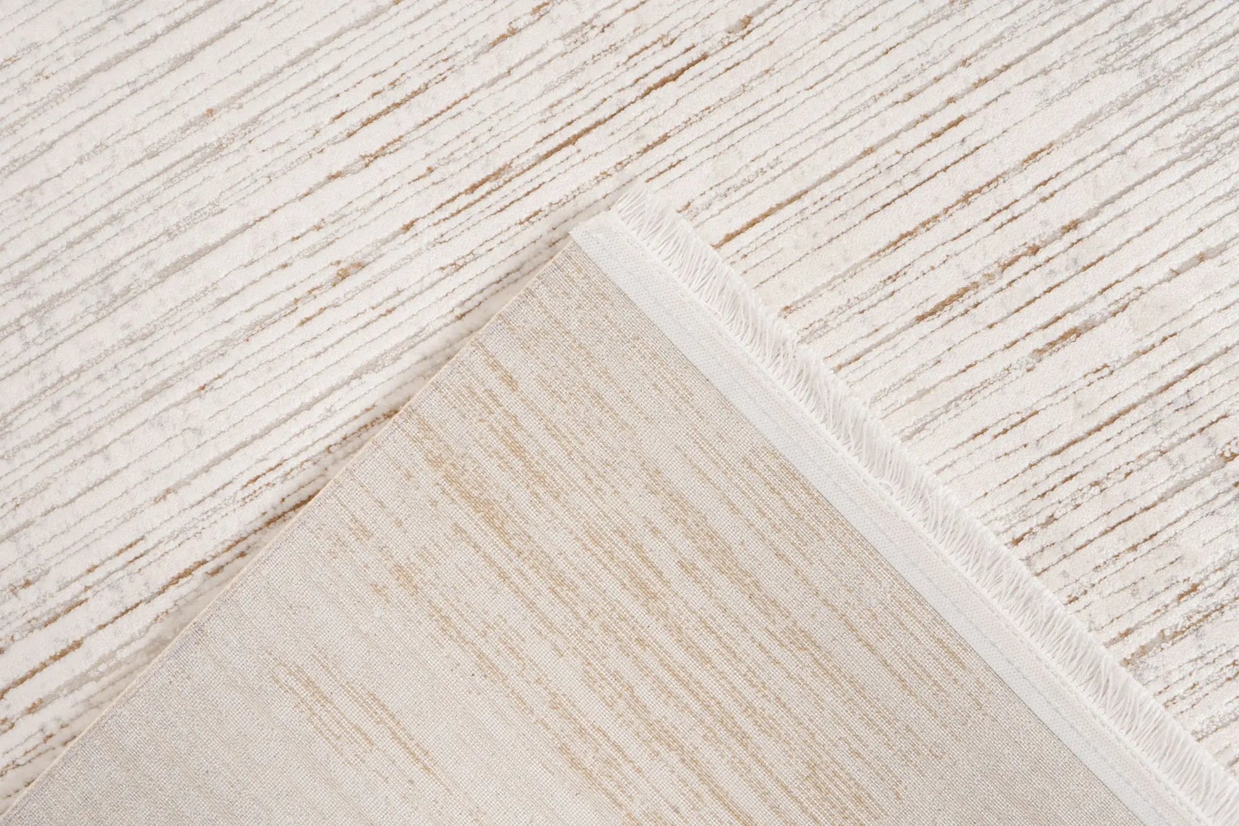 Low-Pile Rug - Fiore Cream / Beige