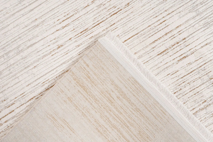 Low-Pile Rug - Fiore Cream / Beige