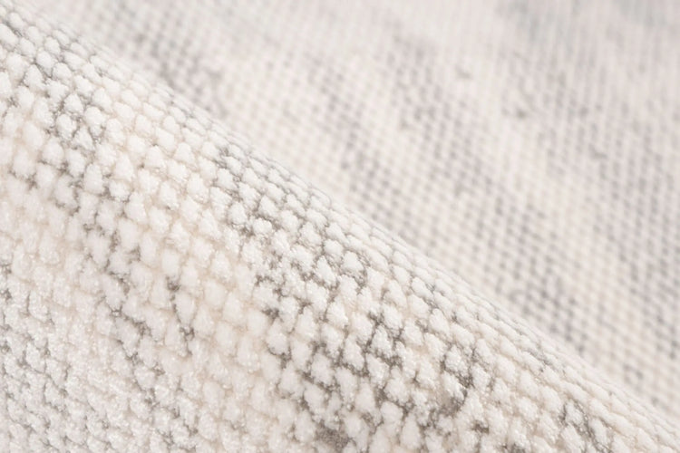Low-Pile Rug - Fiore Silver