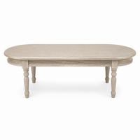 Coffee Table - Vouvray - Solid Oak - 135 x 45 x 55 cm - Oak