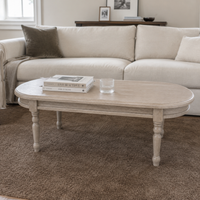 Coffee Table - Vouvray - Solid Oak - 135 x 45 x 55 cm - Oak