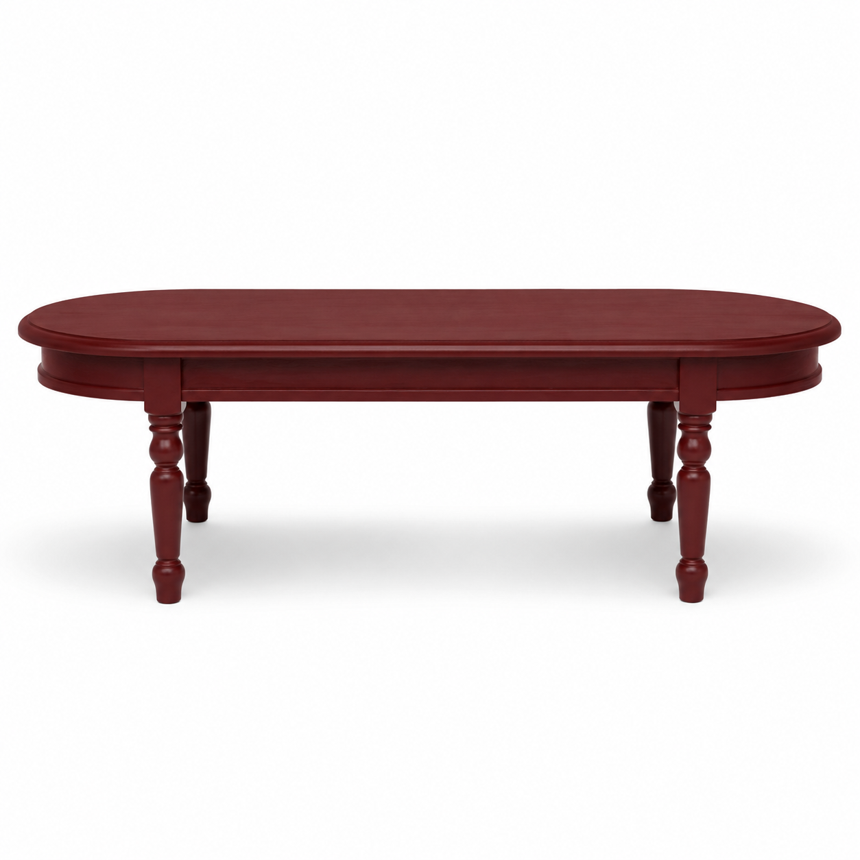 Coffee Table - Vouvray - Solid Pine - 135 x 45 x 55 cm - Bordeaux