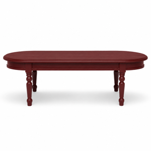 Couchtisch - Vouvray - Massivkiefer - 135 x 45 x 55 cm - Bordeaux