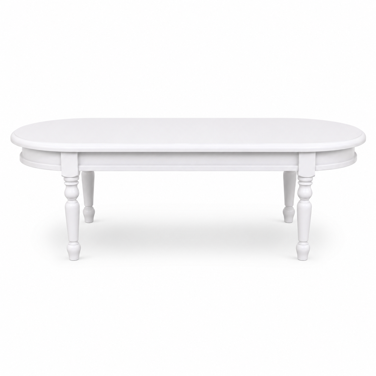Coffee Table - Vouvray - Solid Pine - 135 x 45 x 55 cm - White