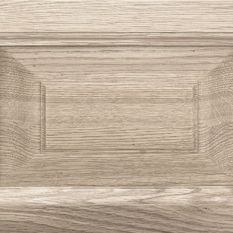 Solid oak colour and material sample for the Rully console table