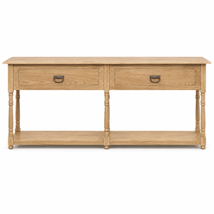 Konsolentisch - Tournus - Eiche Massiv - 180 x 45 x 76 cm - Eiche