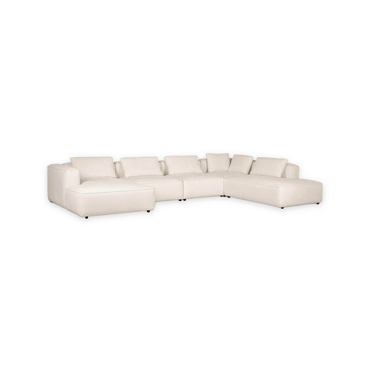 Corner Sofa Olsene - Cream Beige | Marcottestyle