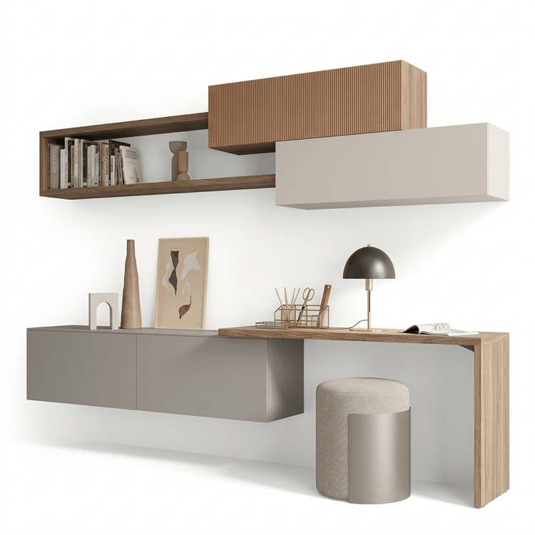 Cortina Luxury Italian TV Wall Unit | Modern Floating Media Console - Marcottestyle Shop | Marcottestyle
