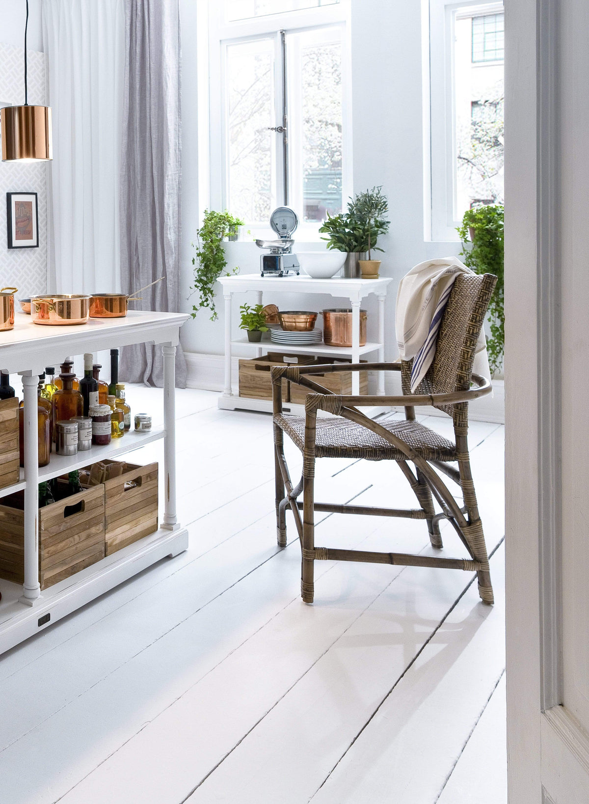 Countess Rattan Arm Chair | Marcottestyle