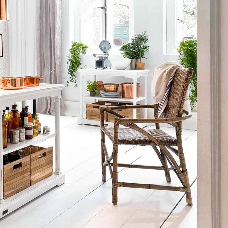 Countess Rattan Arm Chair | Marcottestyle