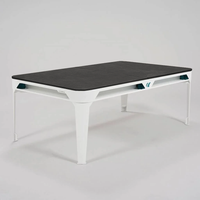 Outdoor Pool & Table de salle à manger 7FT Blanc