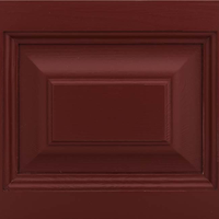 Bordeaux colour and material sample for the Auray desk