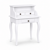 Desk - Cheverny - Solid Pine - 65 x 40 x 103 cm - White