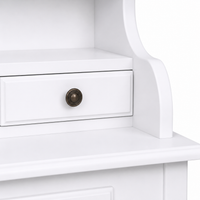 Desk - Cheverny - Solid Pine - 65 x 40 x 103 cm - White