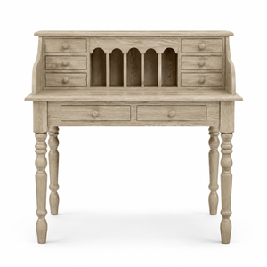 Desk - Dinan - Solid Oak - 109 x 60 x 110 cm - Oak