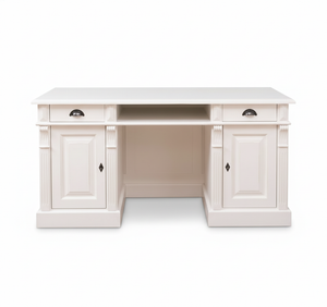 Desk Belvoir - White - White Top