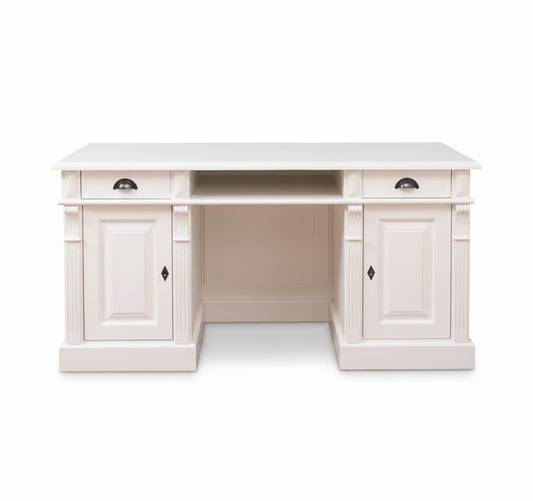 Belvoir Desk - Wit - Wit Top | Marcottestyle