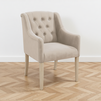 Dining Chair Canon - Alcantara Greige in a dining room interior | Marcottestyle