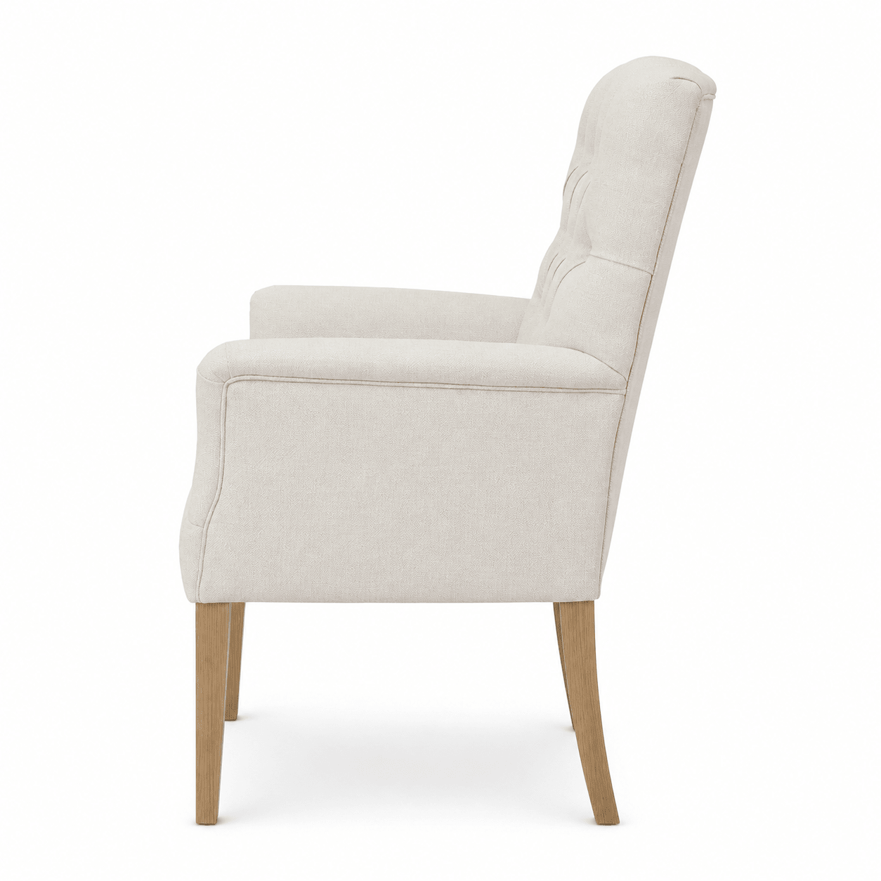 Dining Chair Jaguar - Arne 22 White - Oak feet - Marcottestyle Shop