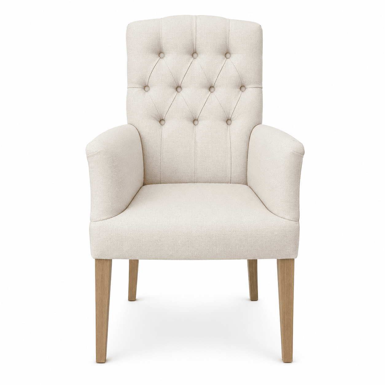 Dining Chair Jaguar - Arne 22 White - Oak feet - Marcottestyle Shop