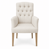 Dining Chair Jaguar - Arne 22 White - Oak feet - Marcottestyle Shop