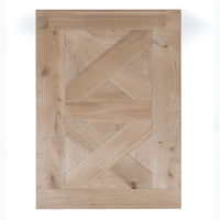 Table de salle à manger Croza - Rustic Massif Chêne Brushed - MCS L 200 x W 100 cm