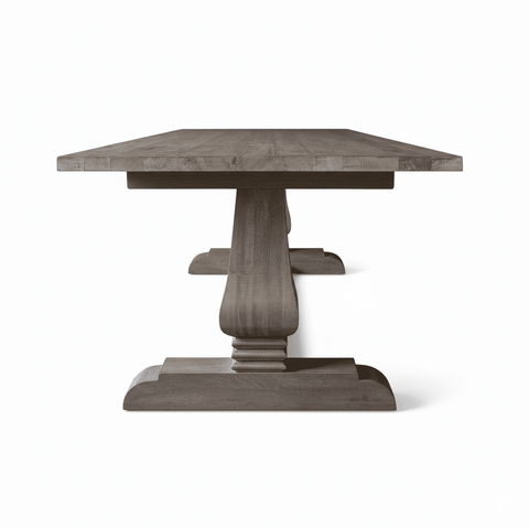 Dining Table Davinci - Rustic Solid Oak - MCS