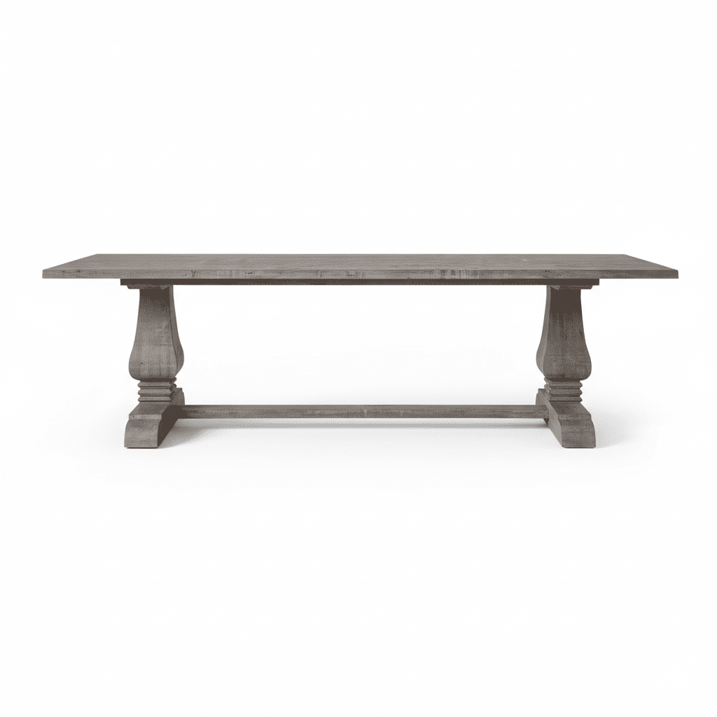Dining Table Davinci - Rustic Solid Oak - MCS