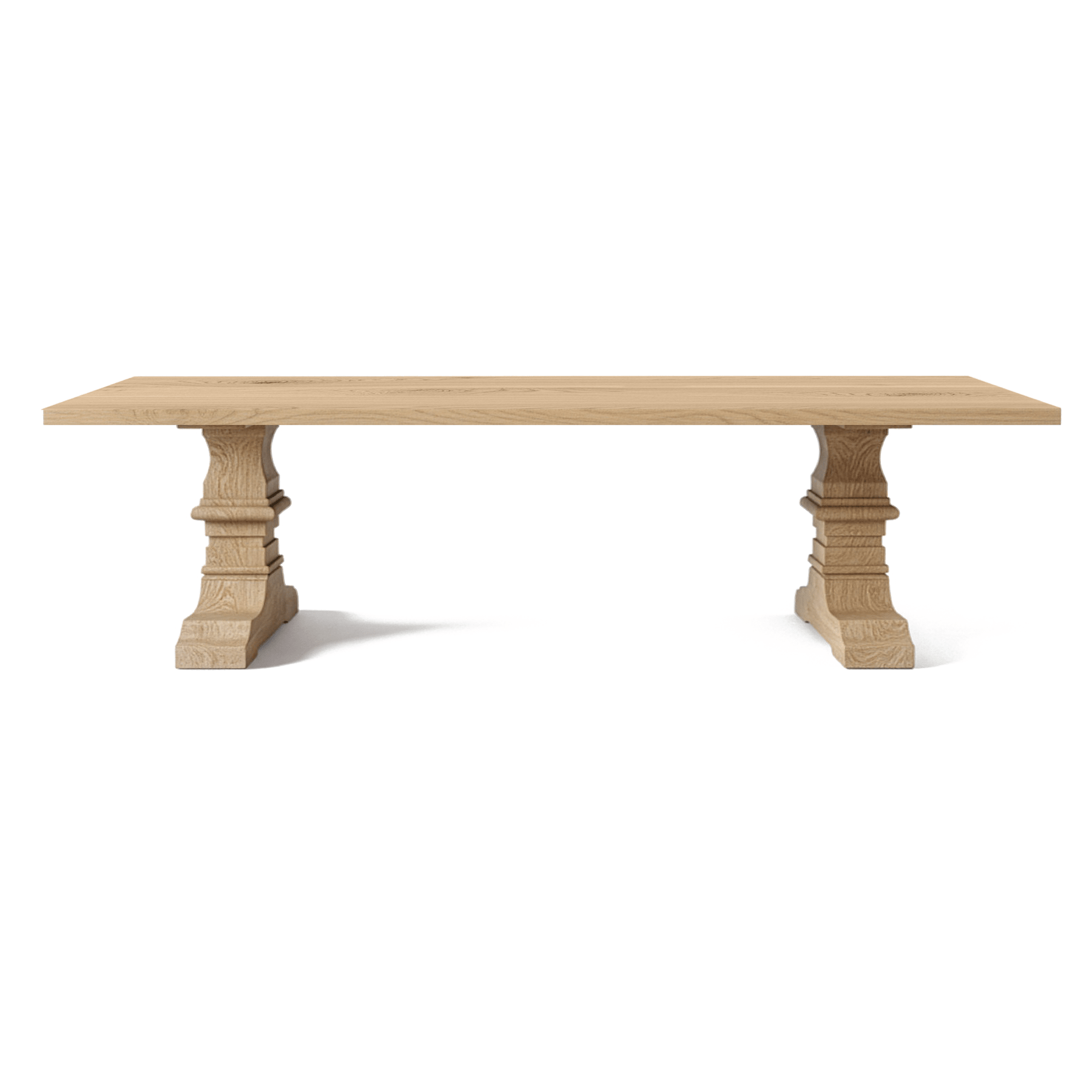 Esstisch Kloster - Massiv Eiche - Quality 2B - MCS 20 mm L 300 x W 122