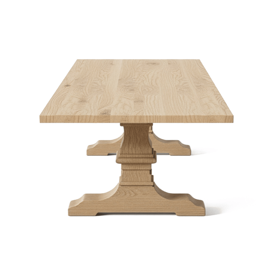 Esstisch Kloster - Massiv Eiche - Quality 2B - MCS 20 mm L 300 x W 122