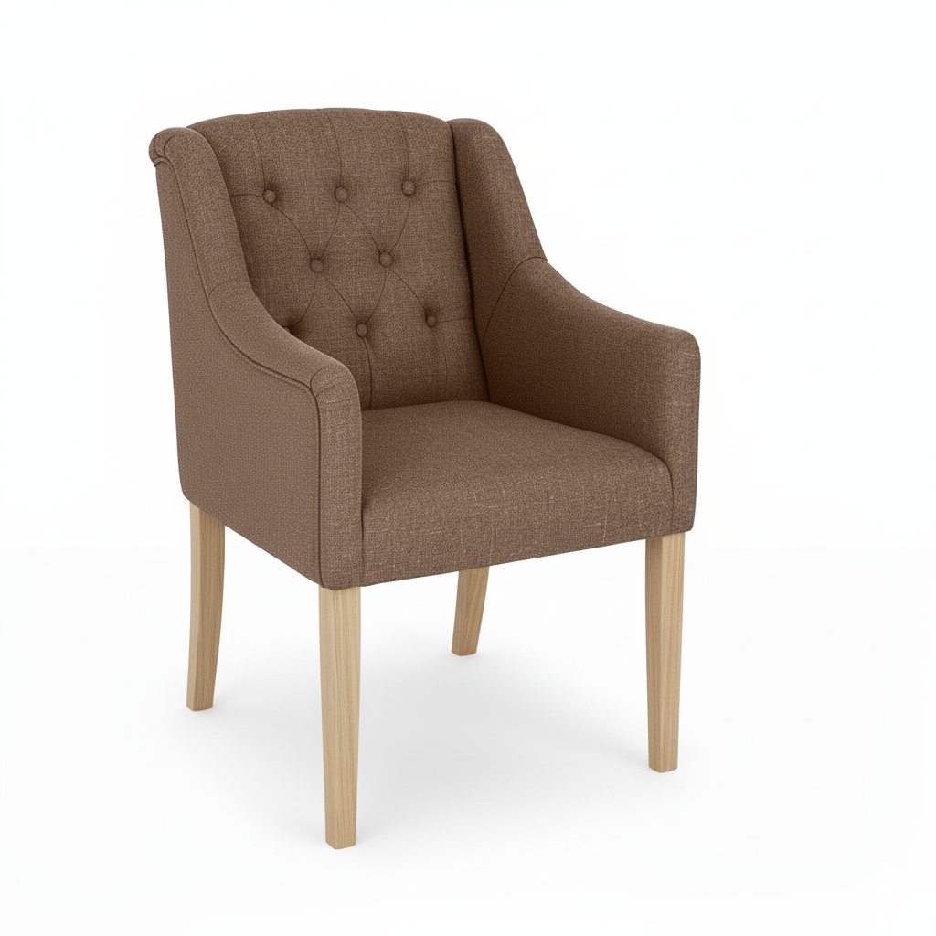 Dining Chair Canon – Bronze - Beige feet