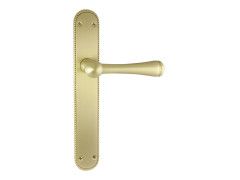Porte lever handles set on plates - 0A4085 - Marcottestyle Shop Deurbeslag Polished Laiton