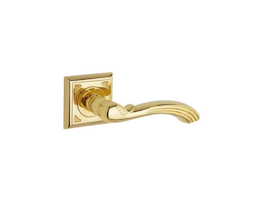 Porte lever handles set on roses - 0R6693 - Marcottestyle Shop Deurbeslag Or 24K