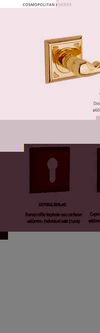 Porte lever handles set on roses - 0R6693 - Marcottestyle Shop Deurbeslag Or 24K