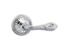 Porte lever handles set on roses avec Swarovski crystal exclusive - 0R6234 - Marcottestyle Shop Deurbeslag Or 24K