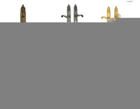 Porte pull handle on plate - 0M1602 - Marcottestyle Shop Deurbeslag Or 24K