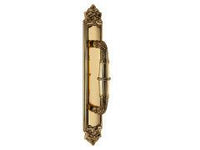 Porte pull handle on plate - 0M3705 - Marcottestyle Shop Deurbeslag Or 24K