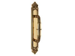 Porte pull handle on plate - 0M3705 - Marcottestyle Shop Deurbeslag Or 24K