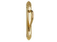 Door pull handle on plate 60x400mm - 0M4403 - Marcottestyle Shop Deurbeslag Goud 24K