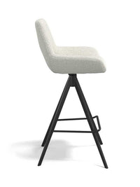 Draaibare Tabouret de bar Messina Ascot 1047 Pearl Hauteur d'assise 65 - MCS