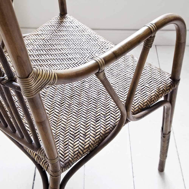 Duke Rattan Arm Chair | Marcottestyle