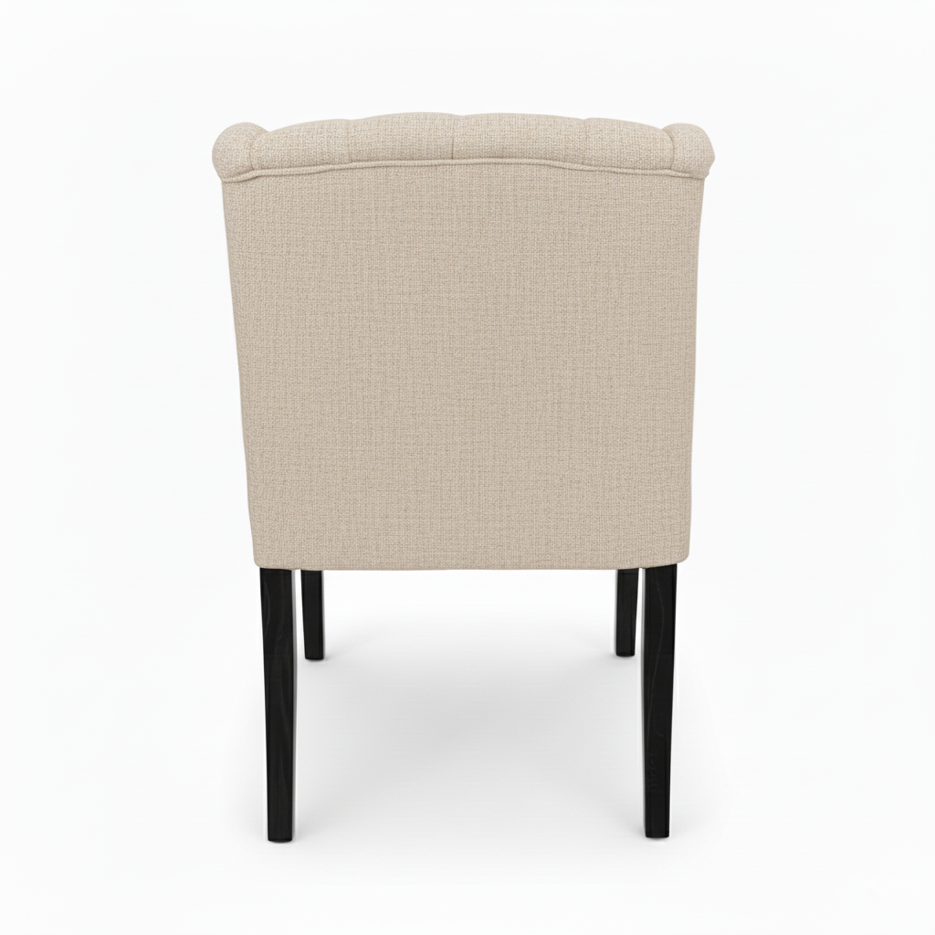 Dining Chair Canon – Beige - Black feet