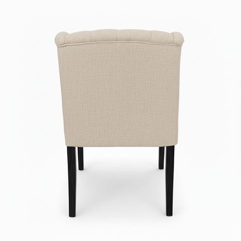Dining Chair Canon – Beige - Black feet