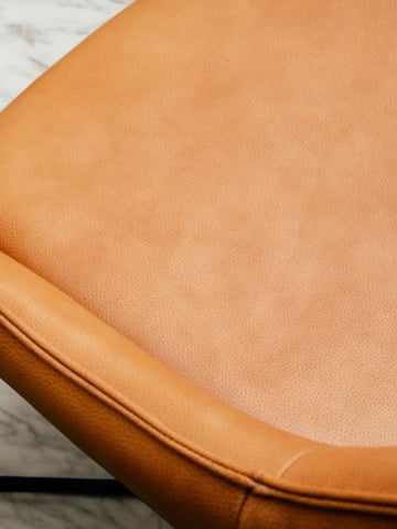 Eetkamerstoel Milan Cognac Leder - MCS