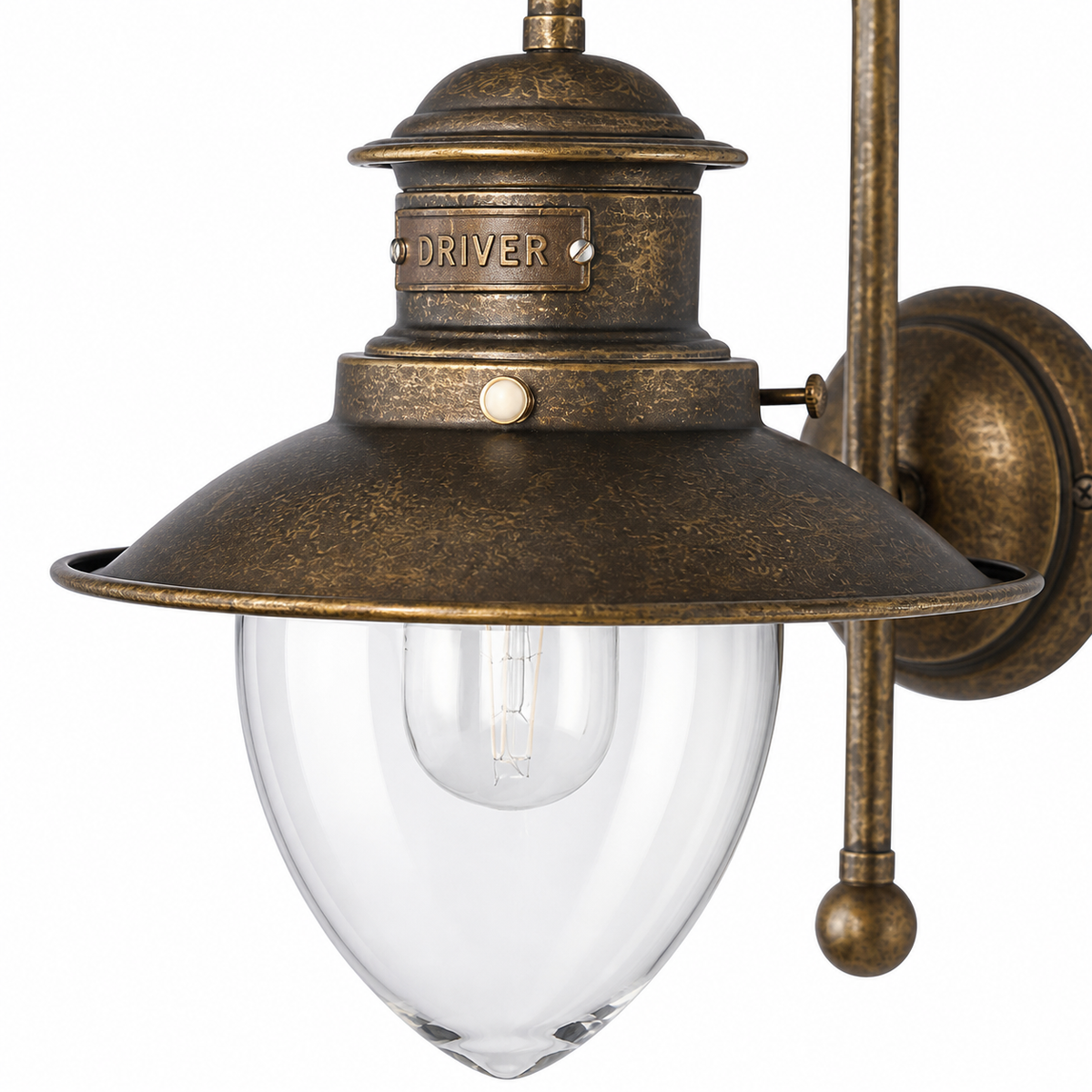 Wall Lamp Embla 2936M - Antique Brass