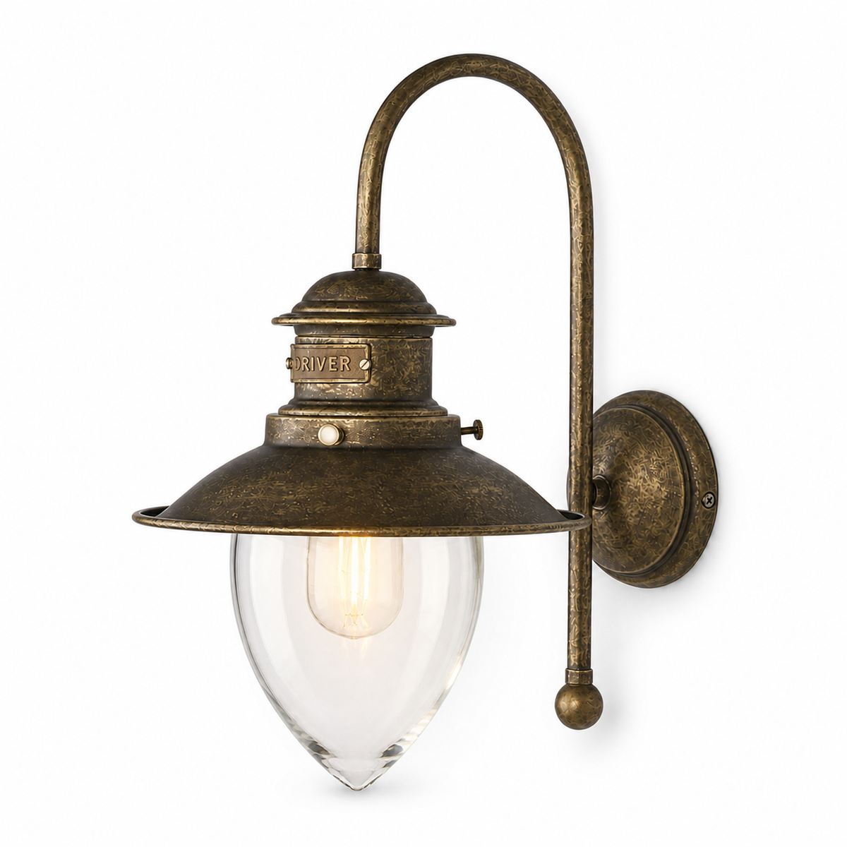 Wall Lamp Embla 2936M - Antique Brass