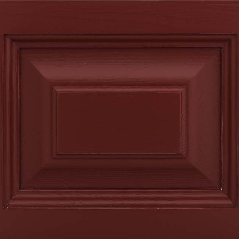Bordeaux colour and material sample for the Epernay bar cabinet