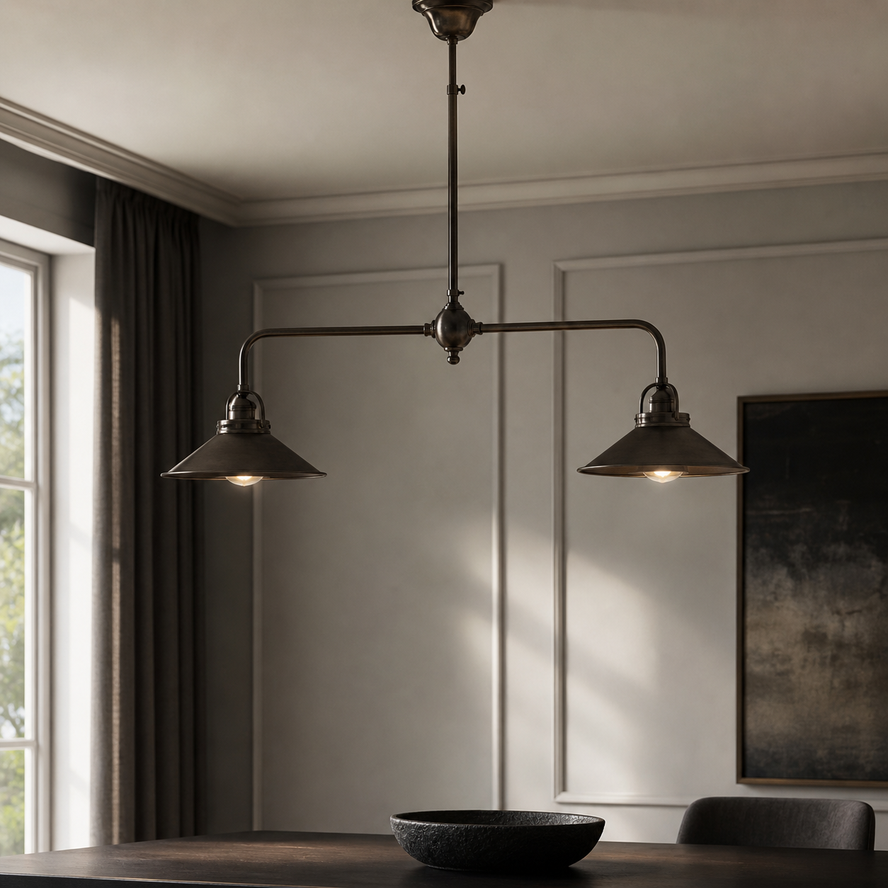Hanglamp Erik 4324K - lights on