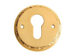 Écusson avec keyhole europrofile - EY2719 - Marcottestyle Shop Deurbeslag Or 24K